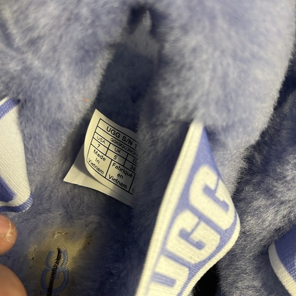 Ugg Oh Yeah Fluff Slide Slipper Size 7 NEW - Picture 8 of 13